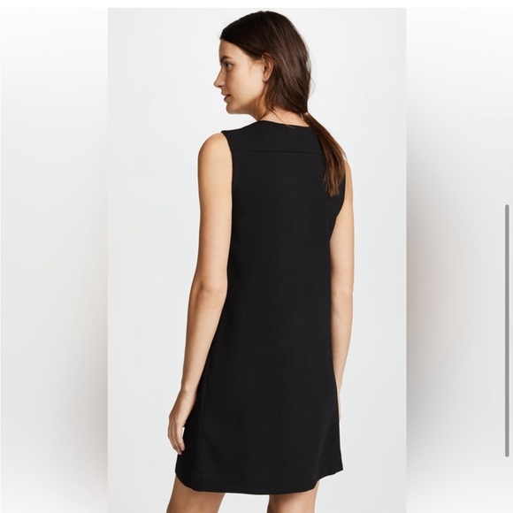 Shopbop English Factory Sleeveless Minj Dress Black Sailor Grommet Lace-up S - Picture 4 of 7